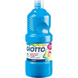 Tempera Pronta 1000 ml Blu Ciano - Giotto