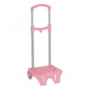 Trolley per zaino scuola Seven - Colore: rosa