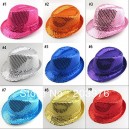 Cappello Borsalino con Paillettes Colori Assortiti