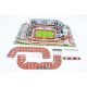 Nanostad 3D Stadium Puzzle Old Trafford - Giochi Preziosi