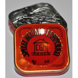Spilli in acciaio temperato CGM Domus 25 g. Vintage da collezione anno 60' 