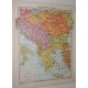 STATI BALCANICI FISICA - POLITICA \ Carta Geografica - Studio F.M.B. Bologna 1:5.000.000