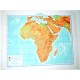 AFRICA FISICA - POLITICA \ Carta Geografica Muta- Studio F.M.B. Bologna 1:40.000.000