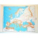 EUROPA E ITALIA DEL SUD - POLITICA \ Carta Geografica - Carta Muta per test scolastici 1: 22.000.000