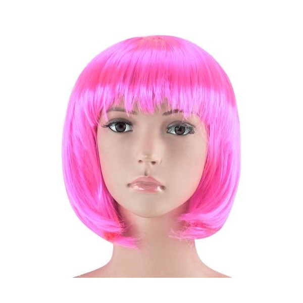 parrucca rosa pastello